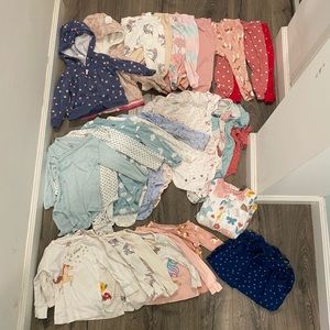 29 pc bundle of baby girl clothes ( 12 months )